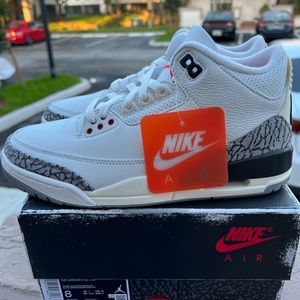Air Jordan 3 Retro White Cement Reimagined Men's